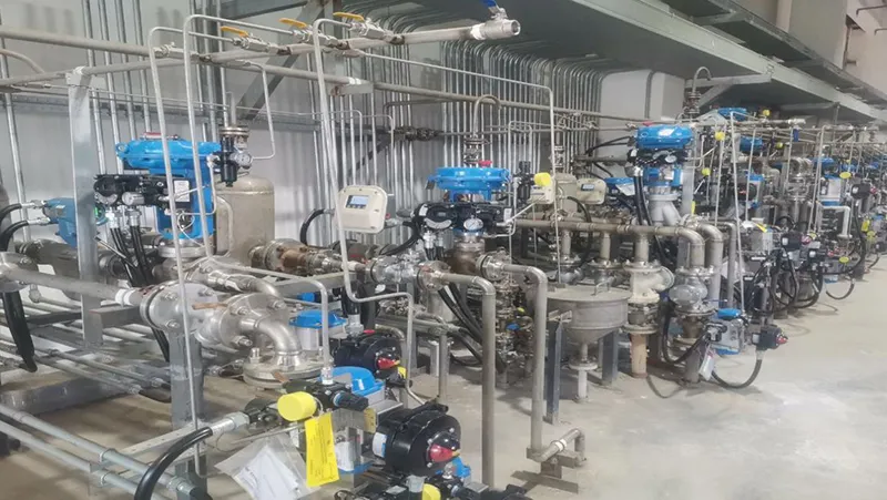 Vollautomatisierte instrumentengesteuerte Produktionslinie